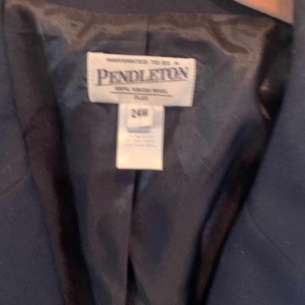 Pendleton Blue Blazer - image 4